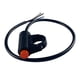 thumbnail image 2 of Botón de interruptor de luz de emergencia para motocicleta, botón pulsador para motocicleta, fácil de instalar , estilo b, 2 of 5