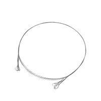 Magideal - 5X Alambre Para Cortar Queso, Rebanador De Queso De 92Cm, Bloque Multiusos De Acero Inoxidable, Rebanador De Queso, Esparcidor, De Capas De