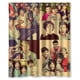 thumbnail image 1 of Cortina de ducha de One Direction Collage, juego de cortina de baño con ganchos, tamaño 60 x 72 pulgadas, 1 of 3