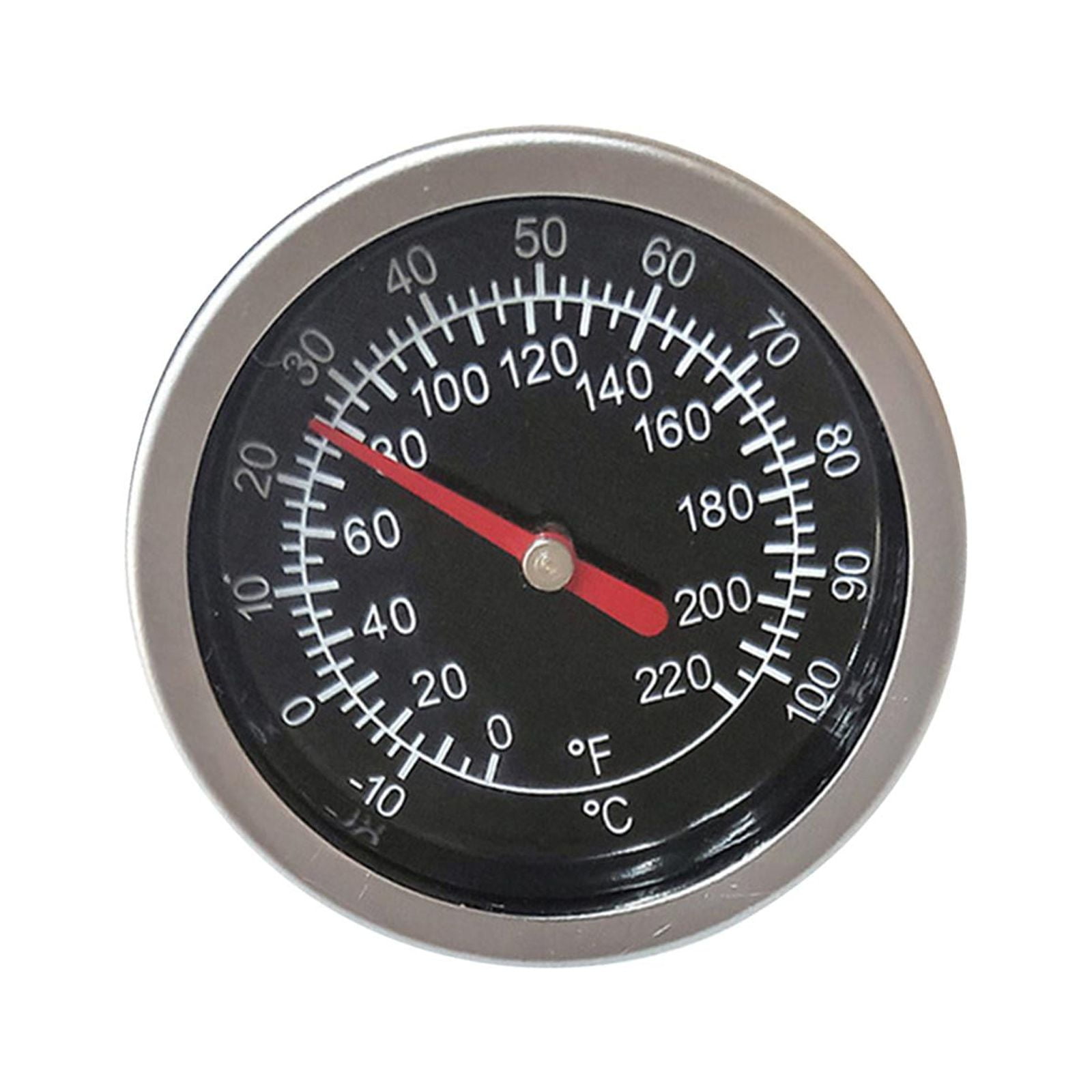 Magideal - Termómetro De Dial De Tetera Termómetro De Agua Caliente Acero Inoxidable 304 -10 Grados F ~ 220 Grados F Termómetro Doble Escala Cara De Vidrio Rosca