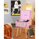 thumbnail image 4 of Tocadiscos TANLANIN rosa con Bluetooth y USB, 4 of 7