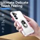 thumbnail image 2 of Para Samsung Galay S25 FE 5G Funda con Soporte de Anillo Metálico de Rotación de 360° [Soporte Magnético para Auto] a Prueba de Golpes Resistente Protección de Cuerpo Completo de Alta Resistencia, 2 of 7