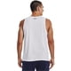 thumbnail image 3 of Camiseta sin mangas Under Armour Sportstyle con logo para hombre, blanco/real/rojo, 3 of 6