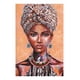 thumbnail image 1 of Cuadro Decorativo Pared Mujer Afrodescendiente Hogar Jhn, 1 of 3