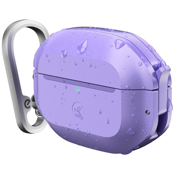 Estuche impermeable IP68 Keybudz para AirPods Pro 3ª generación – Lavanda Salvaje
