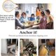 thumbnail image 4 of Anclajes para Muebles Utook Pack de 30 - 76 kg - Seguridad sin Taladro, 4 of 7