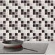 thumbnail image 4 of 30 piezas de azulejos de mosaico autoadhesivos para pared de baño, despegables y pegables, 10 x 10 cm, 4 of 6