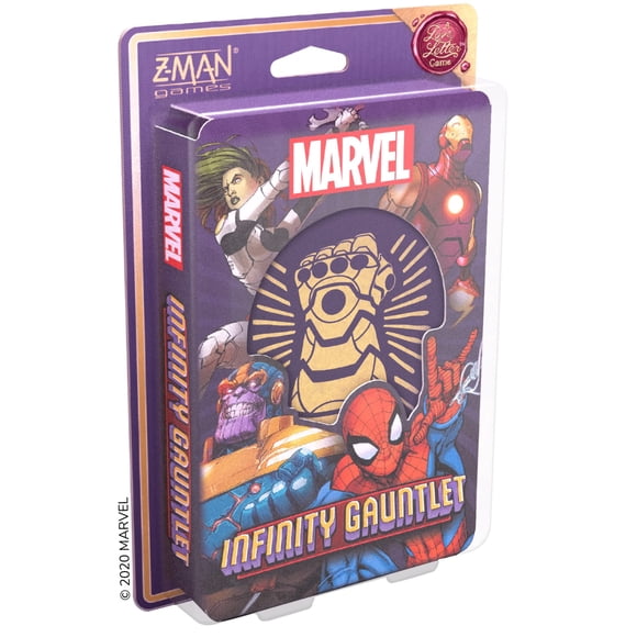 Juego de cartas Z-Man Infinity Gauntlet Love Letter Marvel 10+ Age