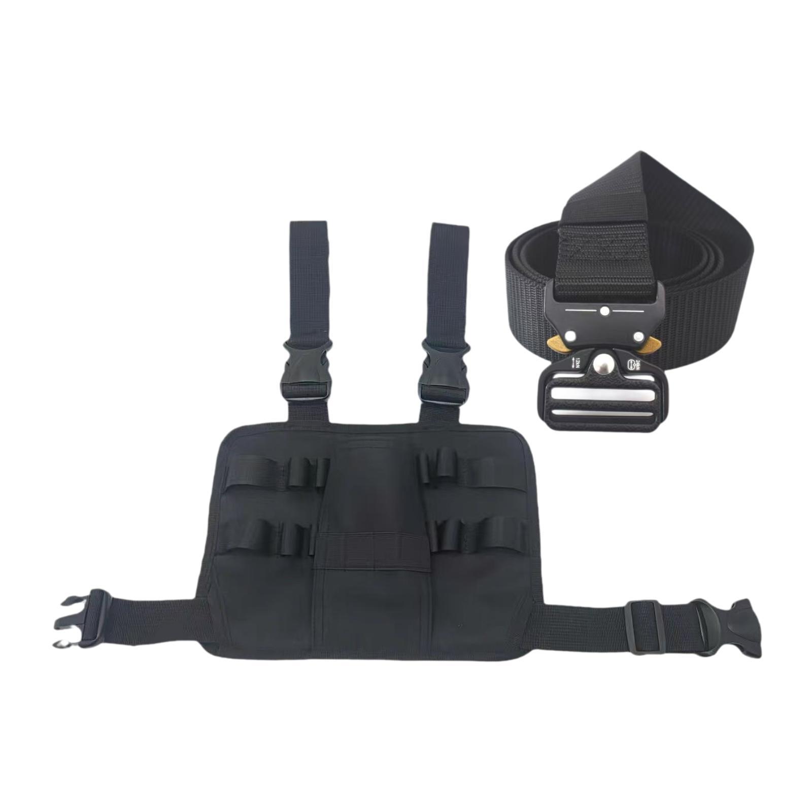 Magideal - Organizador De La Bolsa De Piernas De La Pierna Organizador De Servicios Públicos Ajustables Bolsas De Herramientas De Reparación De Bolsillo Multifun