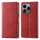 thumbnail image 1 of Funda Tipo Billetera para Realme 15T Cover 2 en 1 Desmontable con Ranuras para Tarjetas y Ventana de Foto, Soporte y Correa de Muñeca Rojo, 1 of 6