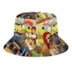 thumbnail image 5 of Surfistas del Metro Sombrero bucket para adultos, gorra de protección solar, sombrero de pescador plegable para viajes al aire libre, pesca y actividades de verano, 5 of 6