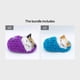 thumbnail image 1 of Kawaii Simulation Sleeping Kittens Kawaii Plush Cat Doll Toy For Kids Birthday Gift, 1 of 5