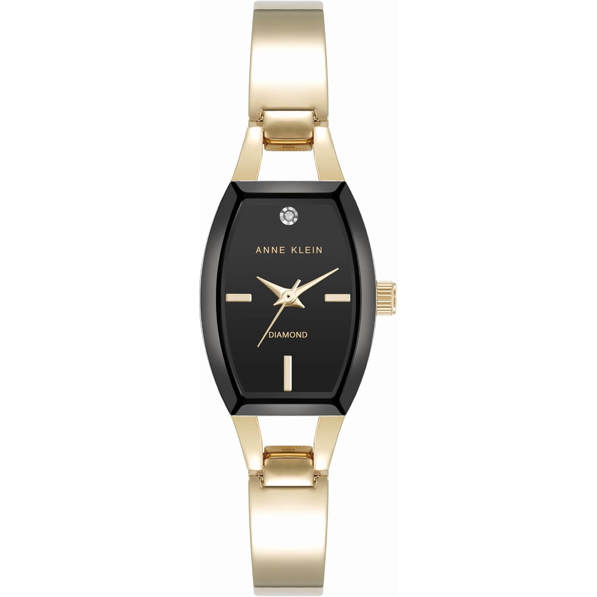 Reloj Analógico Anne Klein Tonneau Negro Mujer