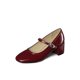 thumbnail image 2 of Zapatos Taco Casual PU Mujer Cuadrado Weide YL058, 2 of 3
