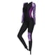 thumbnail image 2 of Traje De Neopreno Para Mujer Traje De Buceo De Una Pieza Piel De Buceo Para Piragüismo Morado M, 2 of 5