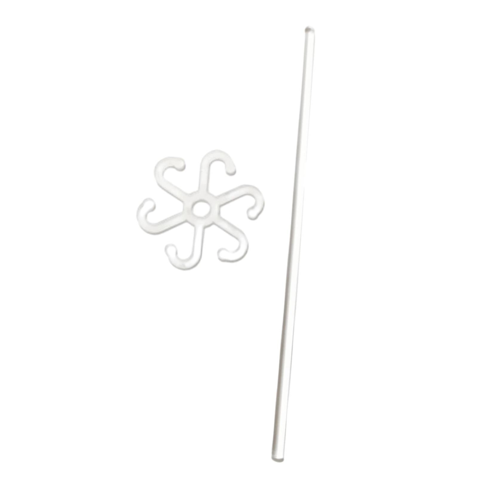 Ioensy - Estaca De Soporte Para Plantas, Palo De Soporte Para Tallos De Plantas Para Jardín, Patio, Verduras M