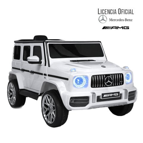 Kidscool - Jeep Mercedes G63 Blanco