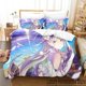 thumbnail image 1 of Re Zero Rem Ram Emilia Bedding Set Duvet Cover Bed Set Quilt Cover Pillowcase Comforter Size Boys Adult Bed Sheets, 1 of 5