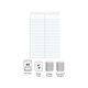 thumbnail image 3 of Steno Book Staples recicladas, 6 x 9, 80 hojas, 12 unidades, 3 of 8