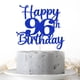 thumbnail image 5 of Decoración para tartas Kaoenla Happy 96th Birthday 96 años, color azul, 5 of 6