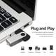 thumbnail image 4 of Unidades flash USB Aiibe 16 GB USB 2.0, paquete de 10 unidades, negras, 4 of 9