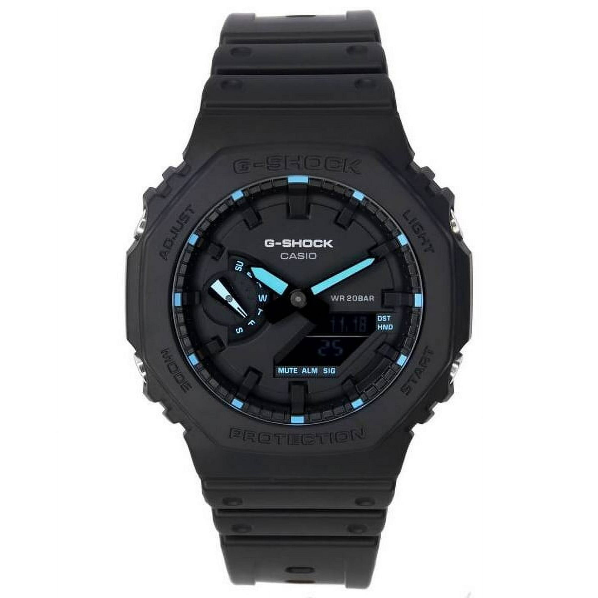 Casio - Reloj Análogo Digital Negro G-shock Para Hombre Ga-2100 Ga2100-1a2