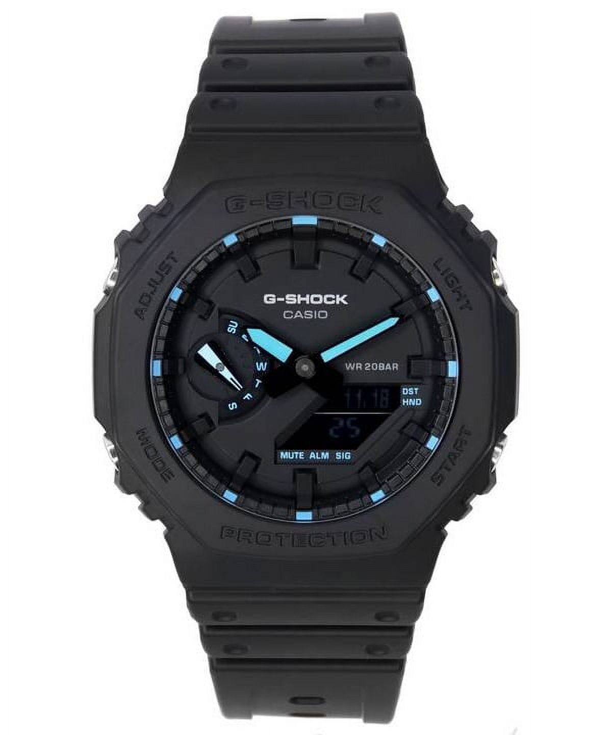 Casio - Reloj Análogo Digital Negro G-Shock Para Hombre Ga-2100 Ga2100-1A2