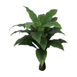 Mobii - Planta Artificial Decorativa De Interior 100 Cm De Alto Verde