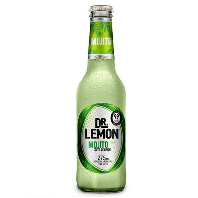 Cóctel De Mojito Con Limón Botella 275 Ml Dr. Lemon