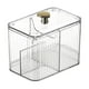 thumbnail image 5 of Organizador De Almacenamiento De Baño Para Recipiente De Almacenamiento De Herramientas De Maquillaje Para Encimera Transparente, 5 of 5