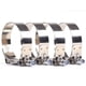 thumbnail image 1 of Abrazaderas T-Bolt de acero inoxidable 44-51 mm, 4 piezas, 1 of 6