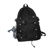 Ioensy - Mochila De Esquí Mochila Bolsa De Monopatín Impermeable Para Ciclismo Escalada Al Aire Libre Negro