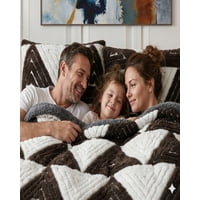 Decoideasemi - Plumón King Jacquard Cutting Premium Chiporro Extra Suave