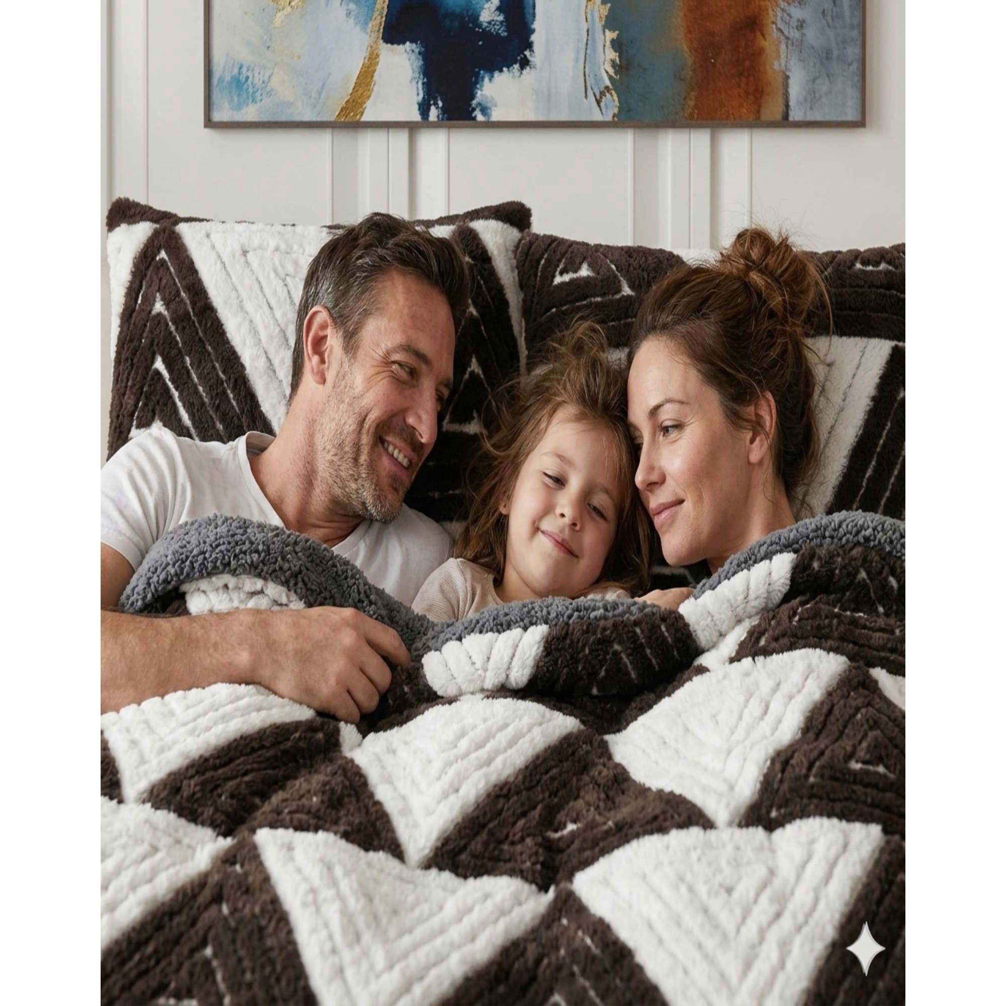 Decoideasemi - Plumón King Jacquard Cutting Premium Chiporro Extra Suave