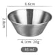 thumbnail image 2 of 12 Pocillos Salsero Acero Inoxidable 45ml Norplat, 2 of 3