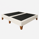 thumbnail image 5 of Base de Cama King Size + Colchon Mery Desing 1 Pilow - Crudo, 5 of 7