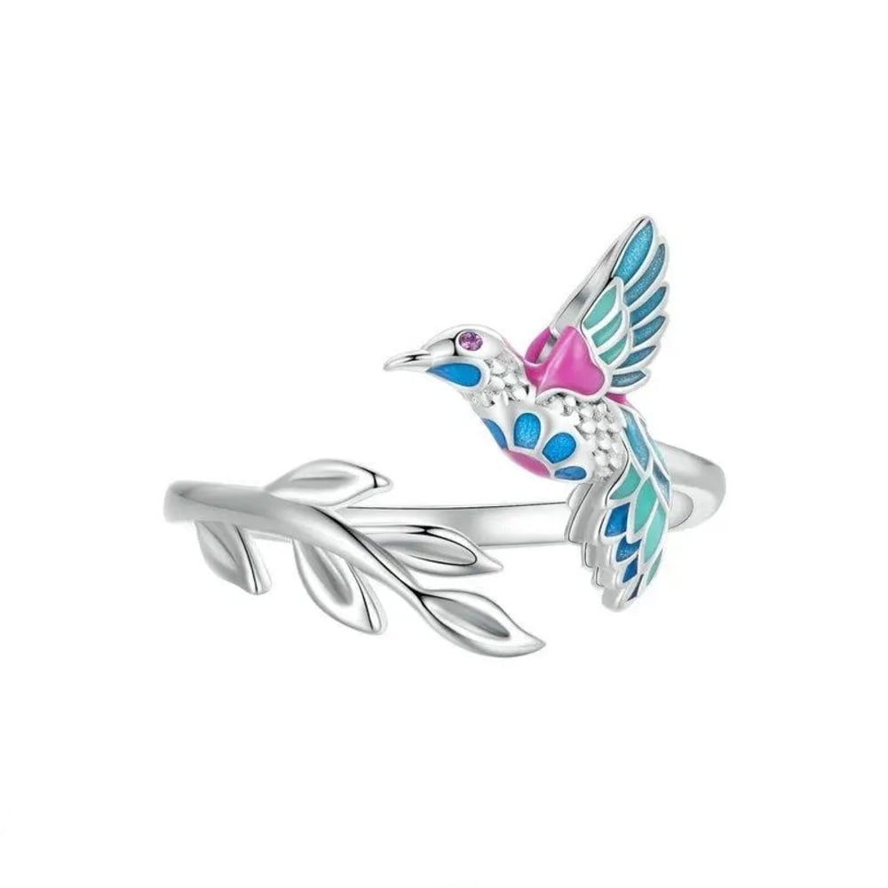 Vousez - Anillo Colibri Ajustable Plata 925