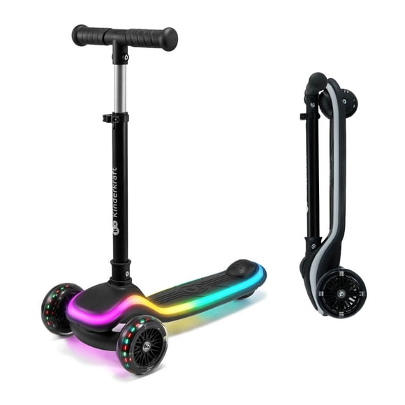 Scooter con luces LED RAKET Black
