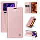 thumbnail image 1 of Funda Billetera de Cuero para Xiaomi 17 Pro Max con Tarjetero y Soporte - Tapa Magnética Rosa, 1 of 5