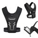 thumbnail image 1 of Chaleco de Running Tikaton con Cinturilla Ajustable Reflectante Negro, 1 of 1