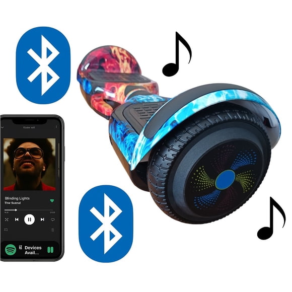 Patineta eléctrica, Electric Balance, Hoverboard Bluetooth