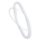 thumbnail image 1 of Trenza De Pelo De Caballo Crinolina De 3 Cm, Artesanía DIY Para Sombrero De Sombrerería, Blanco, 1 of 3