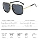 thumbnail image 4 of Gafas de sol de moda europeas y americanas con el mismo estilo, montura de metal, doble haz, personalidad, montura grande, gafas de sol vintage, 4 of 6