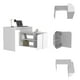 thumbnail image 5 of Escritorio En L 1 Puerta 116,6x100x73,6 Cm Fm-033b Blanco, 5 of 9