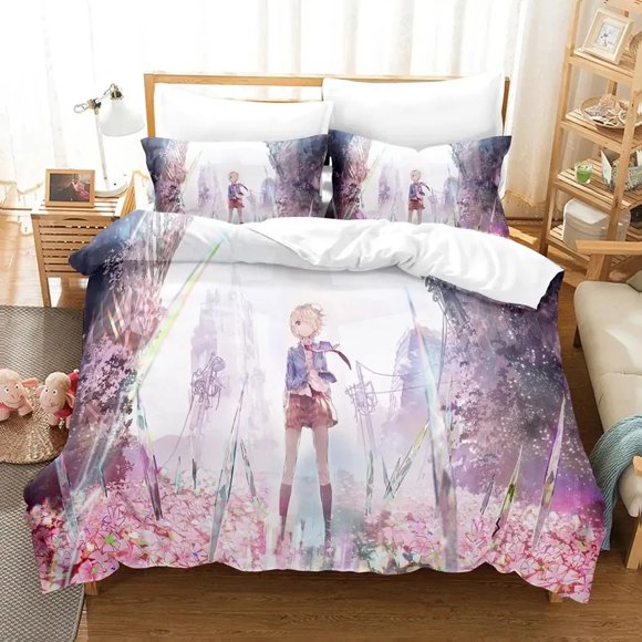 AnimeHeaven Burns Red Bedding Set Duvet Cover Bed Set Quilt Cover Pillowcase Comforter Boys Adult Bedding
