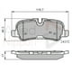thumbnail image 2 of Pastillas Freno para auto Land Rover Range Rover Sport 2005-2013 Trase, 2 of 3
