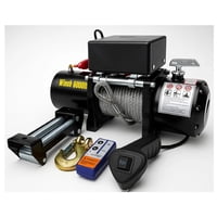 Cabrestante Eléctrico Eoland 6000 Lbs Con Control Remoto Malacate