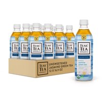 Teas' Tea - Té Embotellado De Té Verde Jazmín Sin Azúcar, 500 Ml (X12)