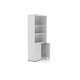 thumbnail image 2 of Gabinete Alto Librero 80x40x190 Wengue/Gris, 2 of 3
