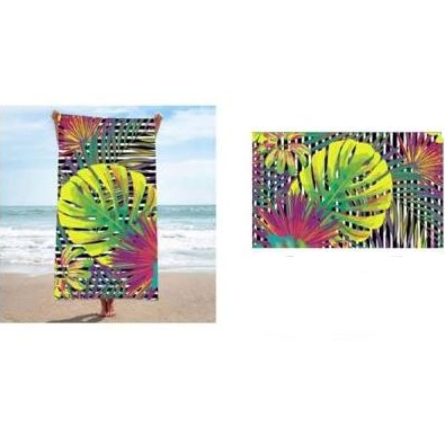 Genérico - Toalla De Playa Para Piscina Camping Playa 70cm X 140cm